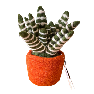 Fabulous Felt Cactus - Zebra