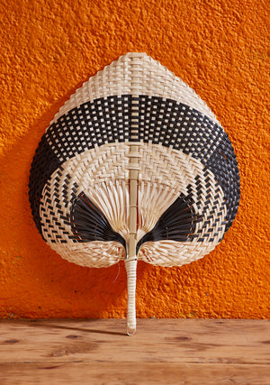 Bamboo Fan - Choice of 2 colours
