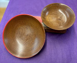 Alistair Gibson Hand-turned Phone Box Wooden Bowls