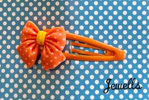 Jewells - Clip in Hair Accessory - Polka Dot Bows