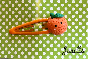 Jewells - Clip in Hair Accessory - Fruit Smiley Face