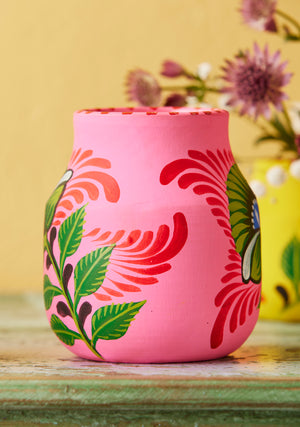 Hand-painted Boyam Planters - Choice of 3 sizes