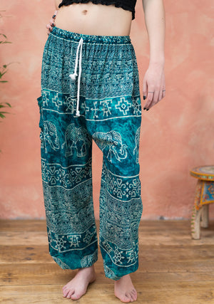 Mud Dye Elephant Harem Pants - Choice of 4 colours