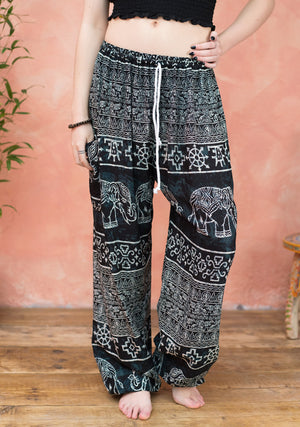 Mud Dye Elephant Harem Pants - Choice of 4 colours