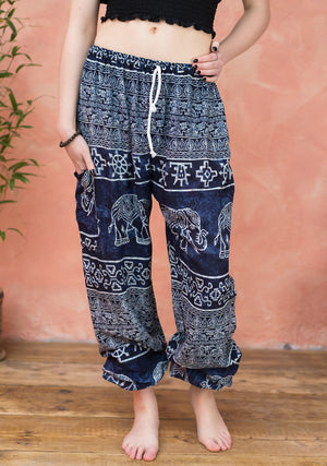 Mud Dye Elephant Harem Pants - Choice of 4 colours