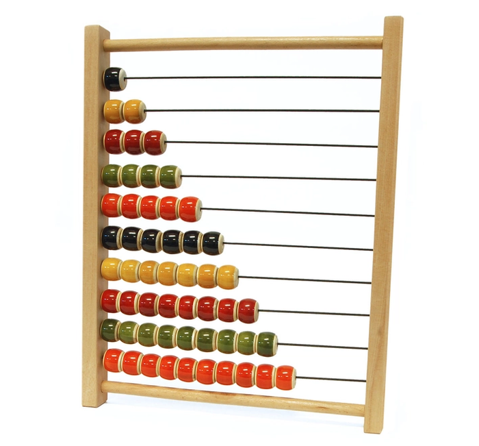 1,2,3 Abacus - Early Learning Counting Toy