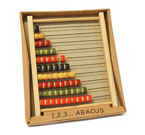 1,2,3 Abacus - Early Learning Counting Toy