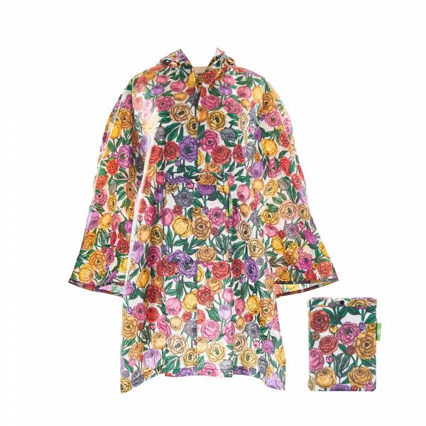 Eco Chic Foldaway Rain Poncho - Choice of designs