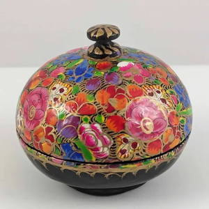 Papier Mache Trinket Boxes - Choice of Design and Size