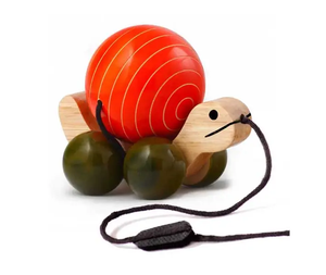 Tuttu Turtle Pull Along Toy - choice of 3 colours