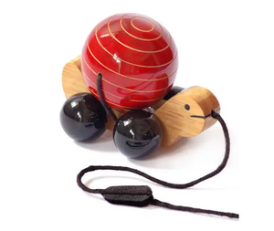 Tuttu Turtle Pull Along Toy - choice of 3 colours