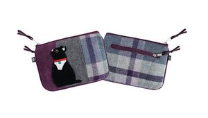 Tweed Applique Juliet Purse - Choice of 5 designs