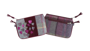 Tweed Applique Juliet Purse - Choice of 5 designs