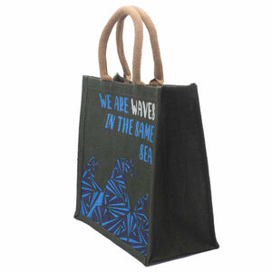 Eco Jute Bags - We Are Waves...