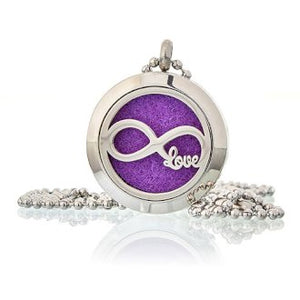 Aromatherapy Diffuser Necklaces - Infinity Love