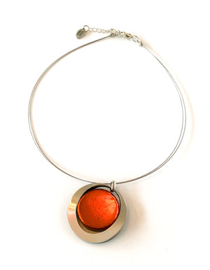 Eclipse Collection: Pendant Necklace - Choice of 6 colours