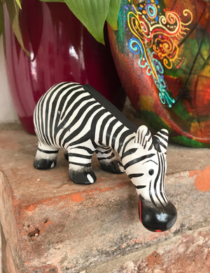 Mini Zebra Shelf-sitter