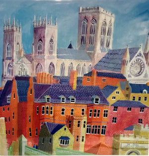 Jan Richardson Cards - Over Rooftops to the Minster