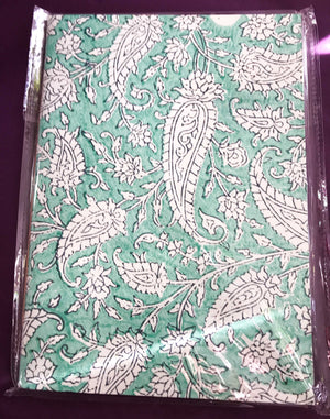 Luxury Block Printed Notebooks - 18cm x 13cm