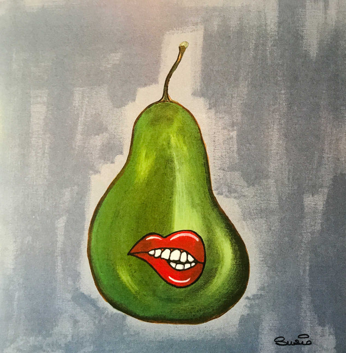 Sue Hone Cards - A Pear of Lips