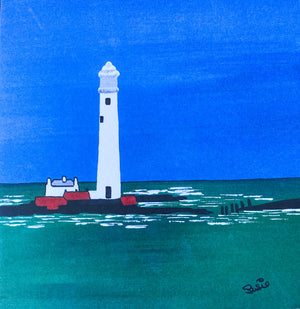 Sue Hone Cards - Maybe St Mary's Lighthouse