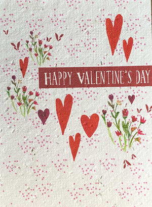 Plant a Card - Happy Valentines Day