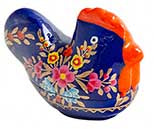 Hand-painted Kashmiri Papier Mache Chicken Box - Choice of 4 colours