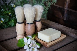 Emma's Soap - Olive Wood Shaving Brush