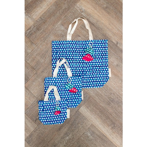 Batik Collection Fabric Gift Bags - Square Design