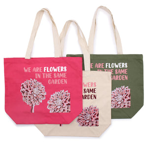 Eco Cotton Bags - We Are Flowers...