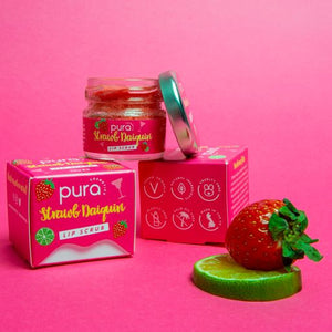 Pura Lip Scrub - Strawberry Daiquiri