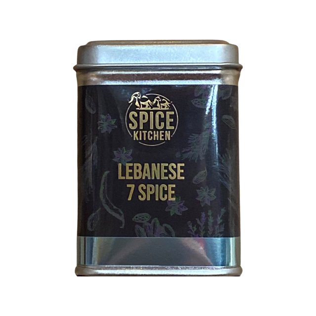 Award-winning 'Spice Kitchen' Single Blend 80g Tins - Lebanese 7 Spice