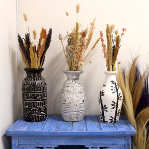 Balinese Ceramic Vases - Choice of 6 designs