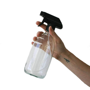 Glass Spray Bottle - Choice of 2 Colours