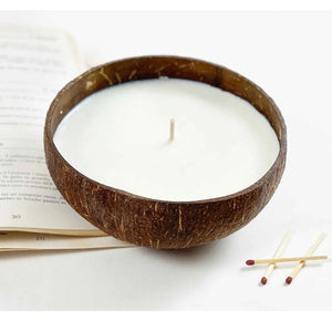 Coconut Bowl Soy Wax Candles - Choice of 2 fragrances