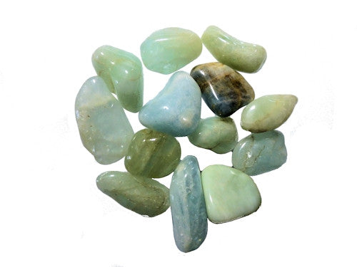Crystals - Aquamarine tumblestones