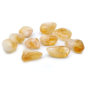Crystals - Citrine tumblestones