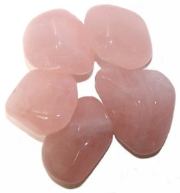 Crystals - Rose Quartz tumblestones