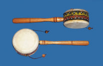 Dot-painted Tamtam (Monkey Drum)