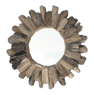 Driftwood Mirror - Sun