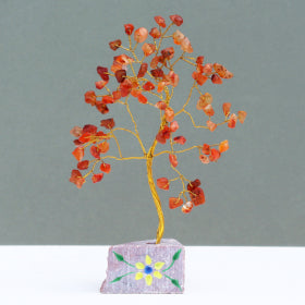 Indian Gemstone Tree - Carnelian