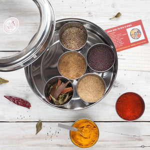 Award Winning 'Spice Kitchen' Indian Spice tins with 9 fragrant spices