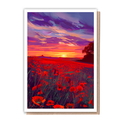 British Landscapes - Poppies