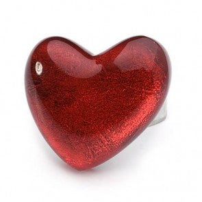 Love Heart Ring - Choice of 4 colours