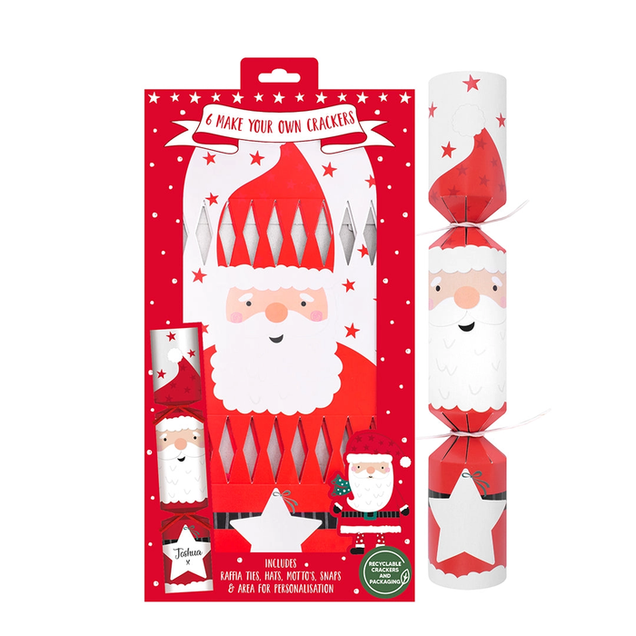 Make Your Own Christmas Crackers - Santa