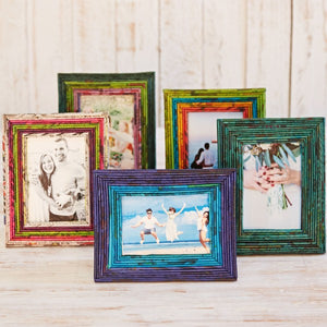 Recycled Newspaper Photo Frames - Choice of 2 sizes