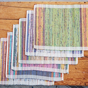 Recycled Newspaper Woven Place Mats
