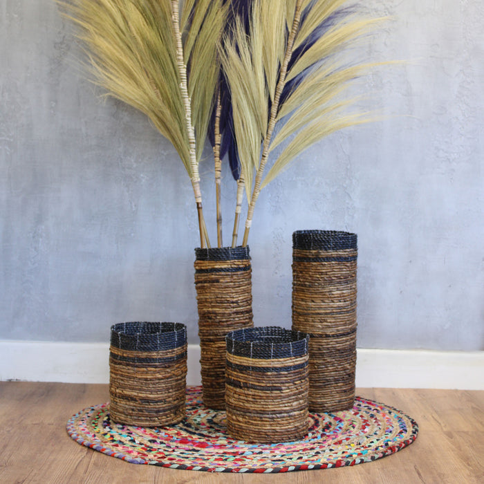 Banana Leaf Vases/Planters - Choice of sizes