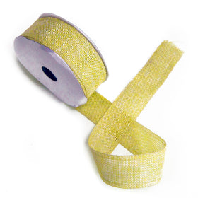 Natural Texture Ribbon 38mm x 20m - Choice of Colours