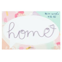 Wire wall art - Home